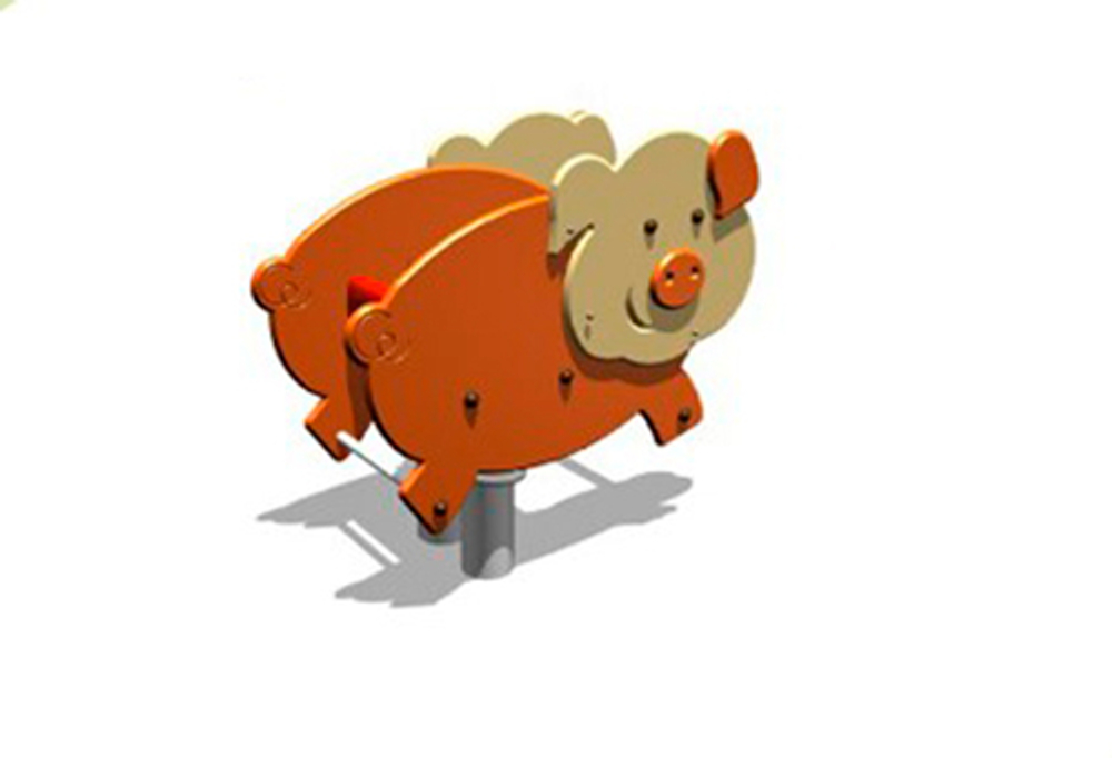 Качели на пружине «Хрюшка» КЧ037