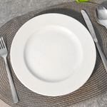 Тарелка 240мм мелкая форма Идиллия Без деколи