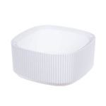 Кашпо СТРИП квадратное 190*190мм 1,6 л со вставкой М3250