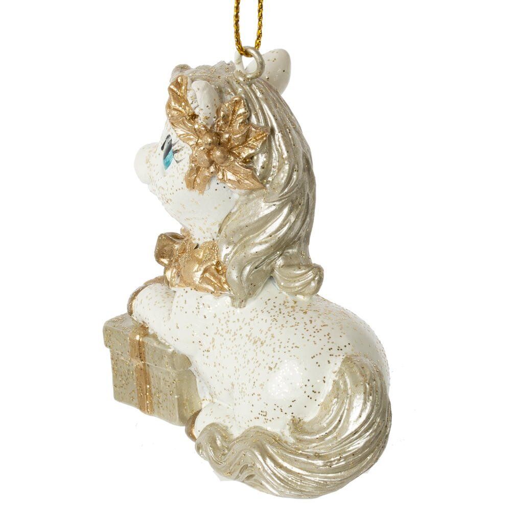 GAEM Фигурка декоративная подвесная "Лошадка", L6 W3 H6,5 см