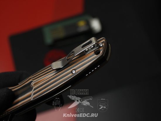 Складной нож Bestech Fin BG34D-2 c клинком из стали Sandvik™ 14C28N, рукоять G10