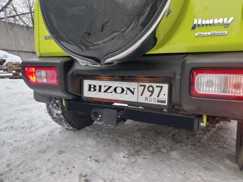 Фаркоп под квадрат для Suzuki Jimny, 2018-, Бизон.FA 0350-E