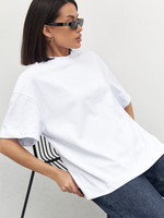 Футболка оверсайз из 100% хлопка