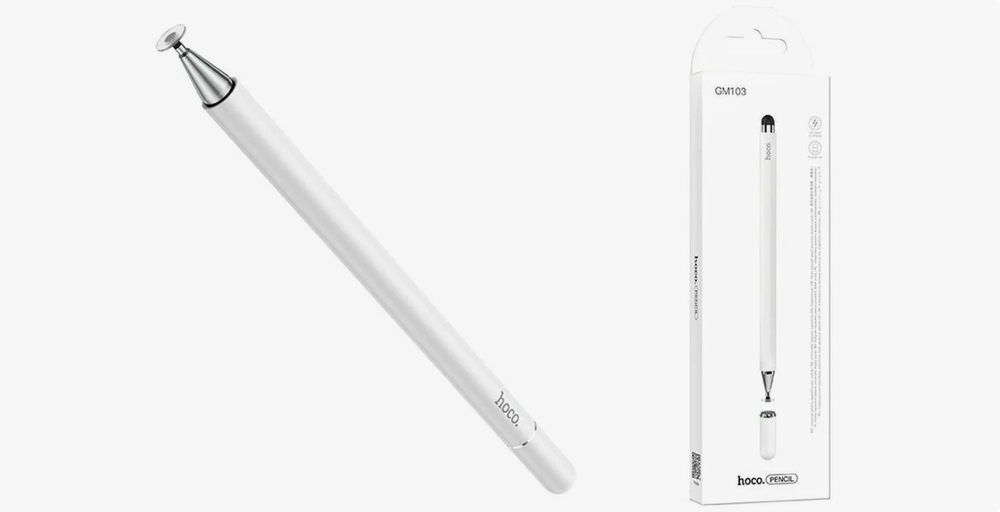 Стилус универсальный HOCO GM103 (белый)