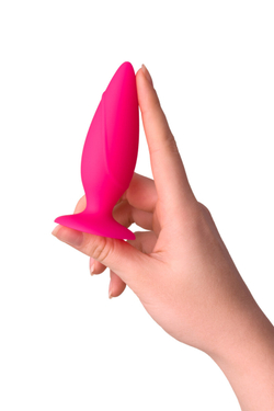 Анальная втулка TOYFA POPO Pleasure, силикон, розовая, 10 см
