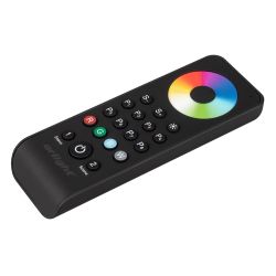 Пульт SMART-R43-RGBW Black (1 зона, 2.4G) (Arlight, IP20 Пластик, 5 лет) 031937