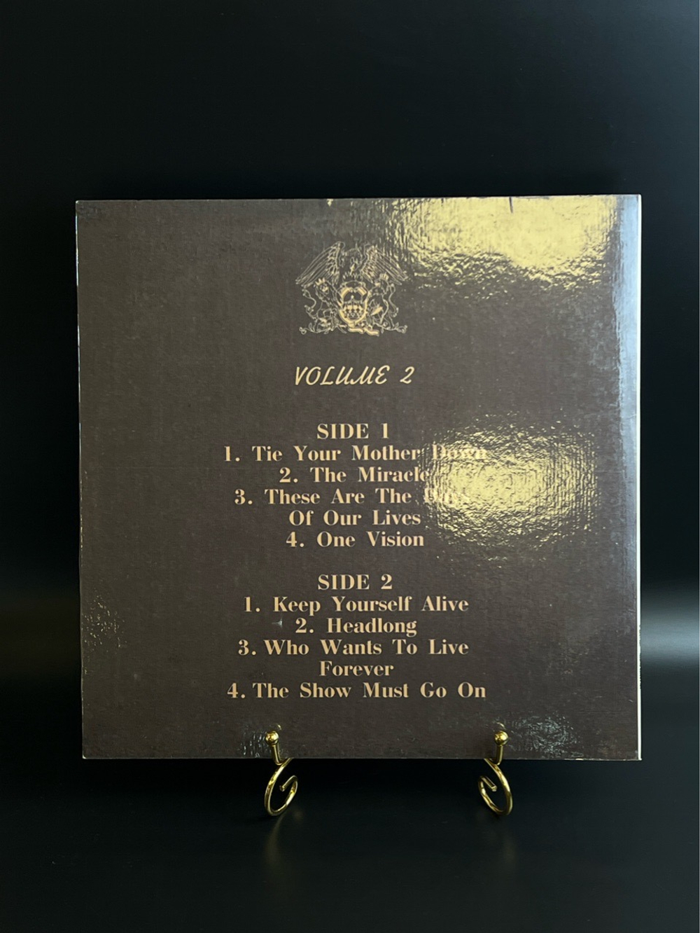 LP 2 часть Queen - Classic. Виниловая пластинка 12 дюймов