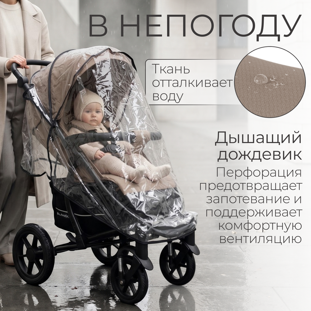 Прогулочная коляска BubaGO Model ONE