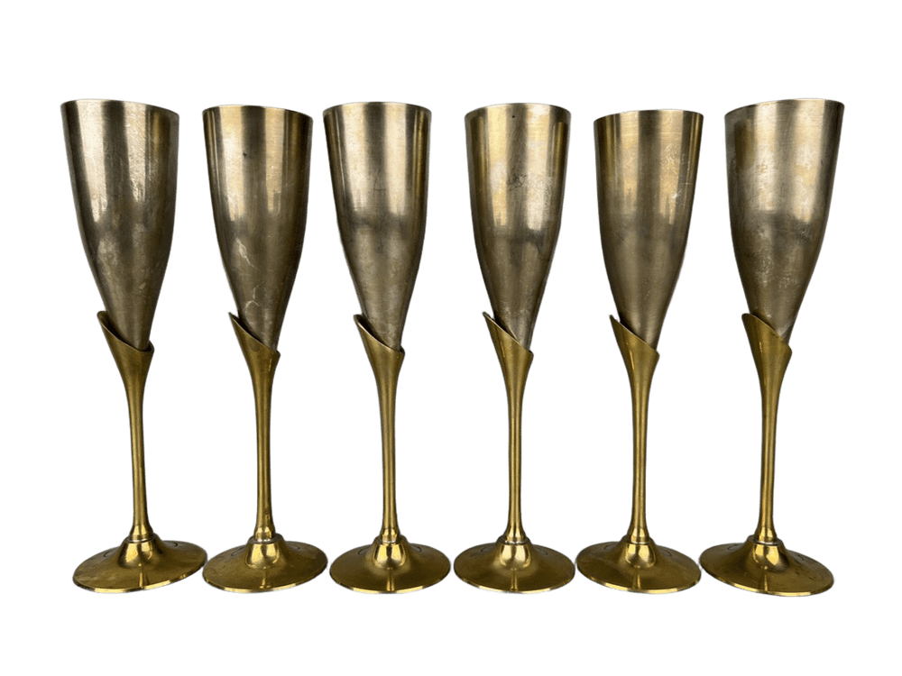 Набор бокалов "Тюльпаны" Индия