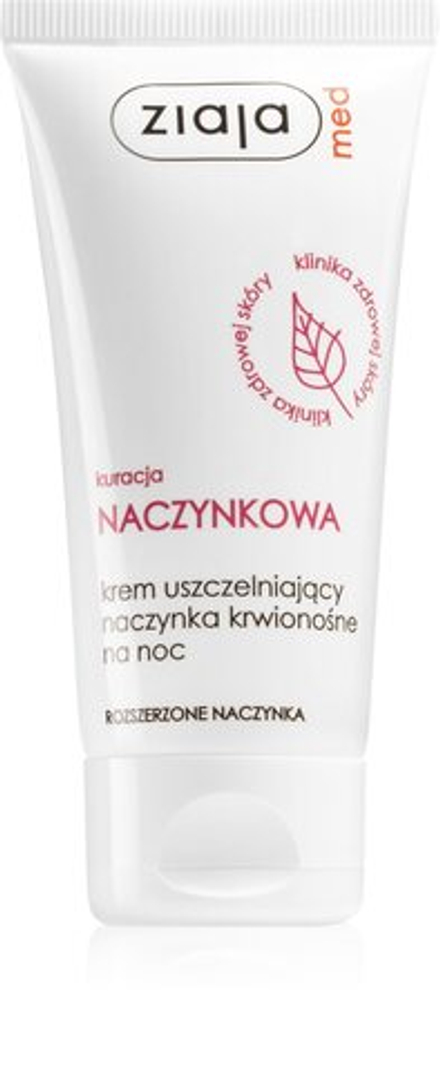 Ziaja Med Kuracja Naczynkowa - ночной крем против капилляров /   50  ml  / GTIN 5901887008521