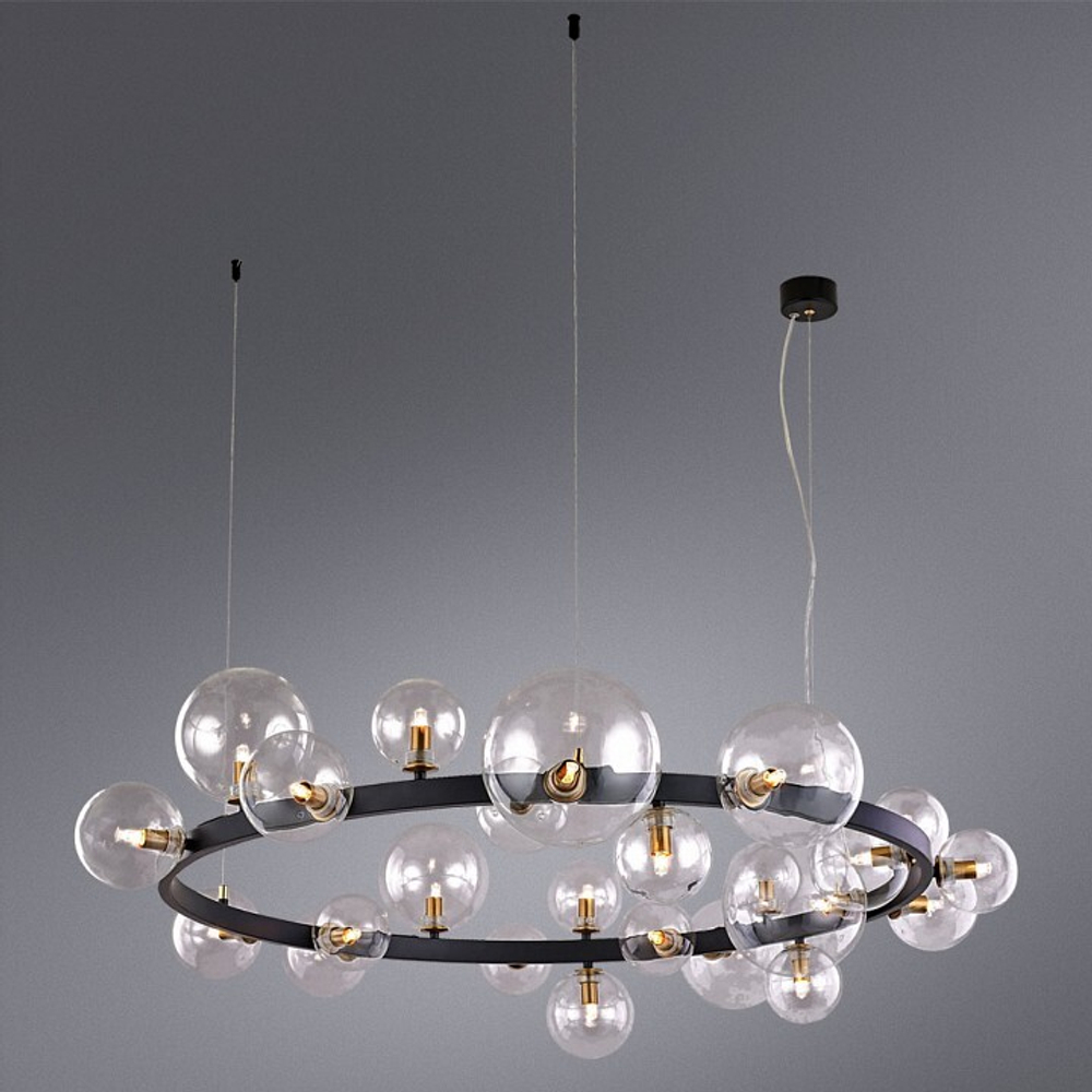 Люстра подвесная Arte Lamp A7790SP-24BK