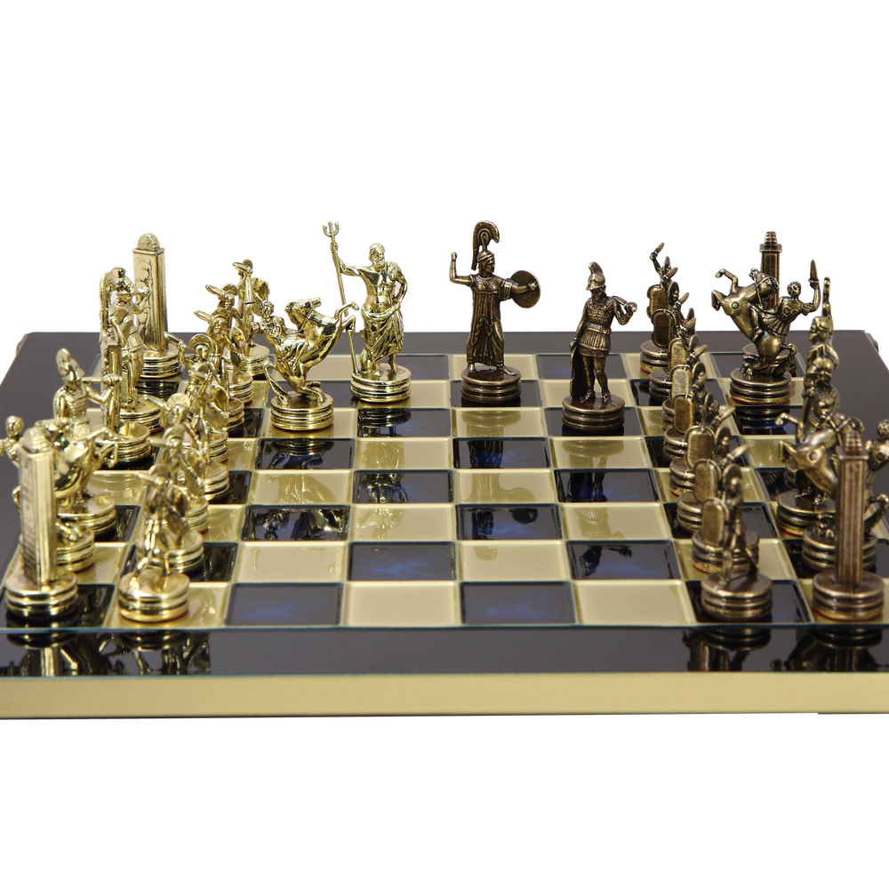 Manopoulos Шахматный набор Троянская война