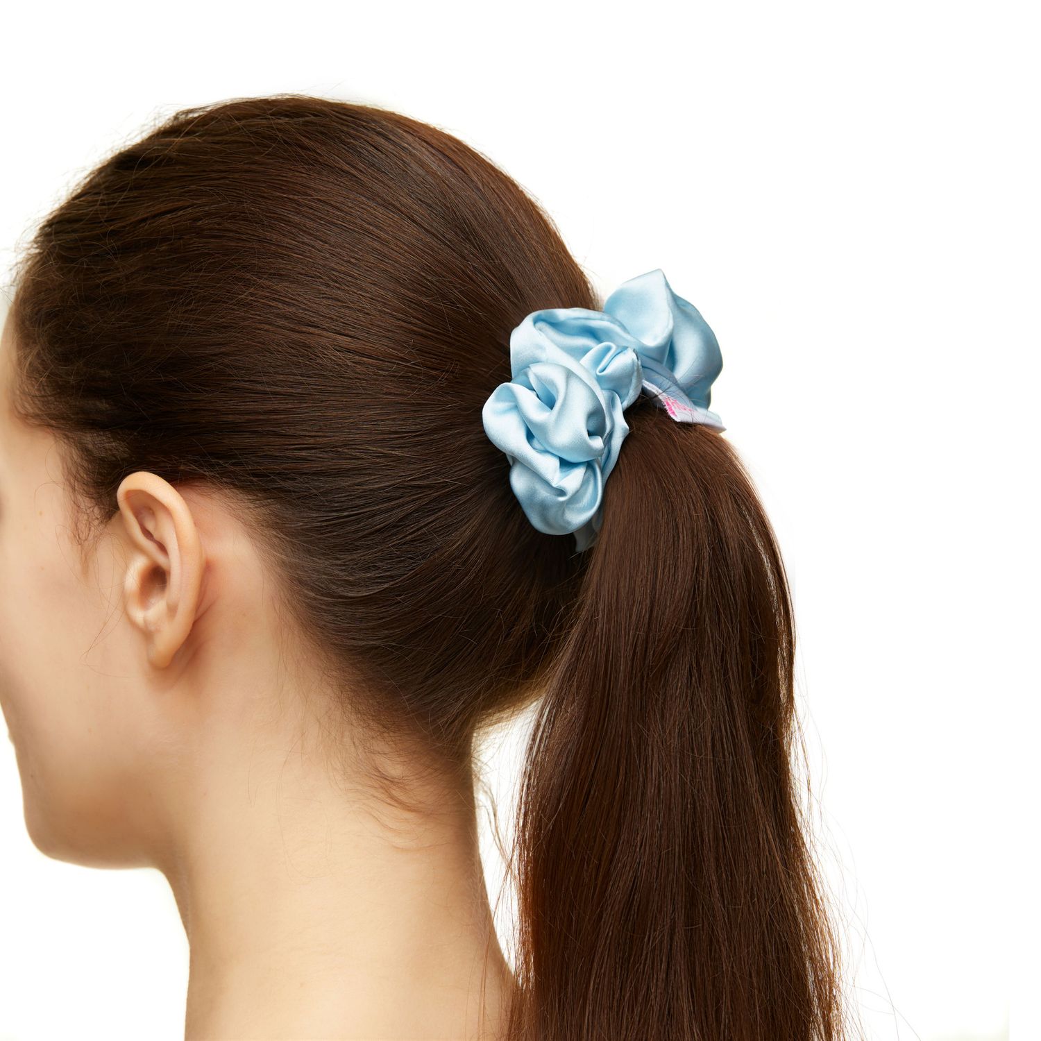 Набор резинок Big Silk Hair Scrunchies – Light Blue