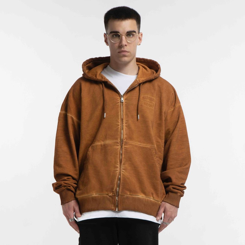 Худи Dissident Zip DDesigns in Garment Dyed Sand