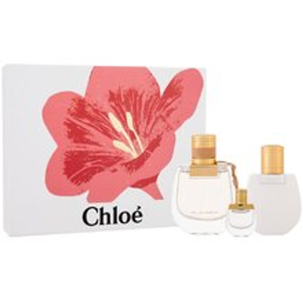 Chloé Nomade EDP SET 75 ml, Nomade EDP 5 ml mini + Nomade 100 ml body lotion 75ml