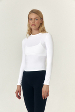 Лонгслив Simple Longsleeve in White