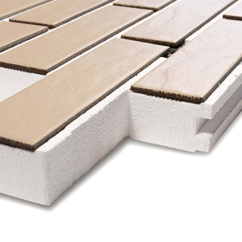 Термопанель ППС Cerrad Kremowa Rustiko - 1020х455 мм