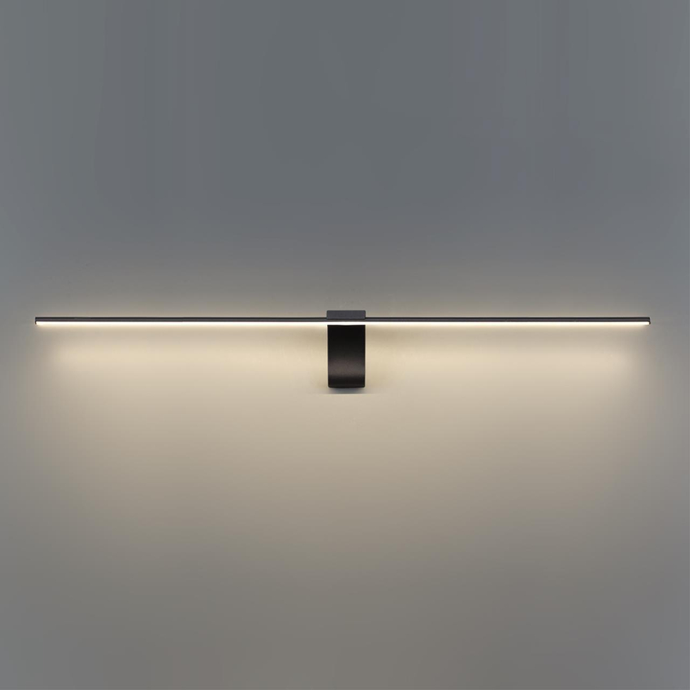 7069/10WL HIGHTECH ODL25 481 Настенный светильник черный/металл/акрил IP20 LED 10W 3500K 220V TINY