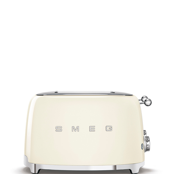 Тостер Smeg Стиль 50-х годов для 4 тостов TSF03CREU кремовый