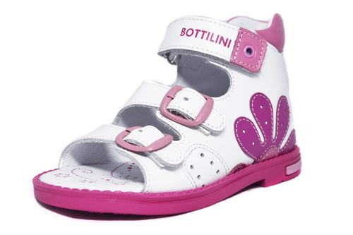 SO-090(4) Сандалии цвет розово-белый  (Размер: 48)