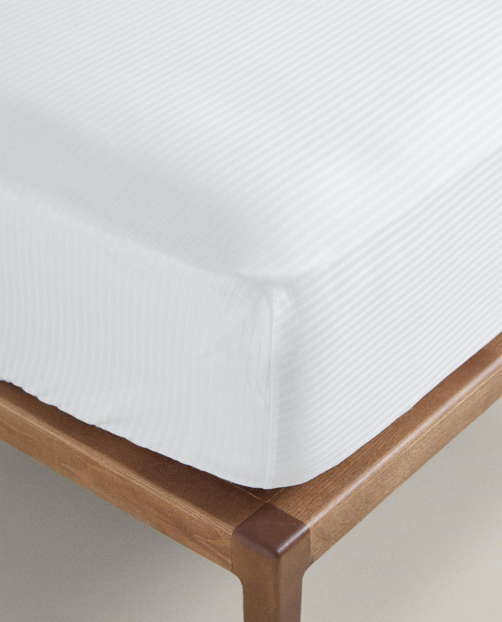 Наматрасник Zara Home, хлопок 100%, в полоску, 0064/086