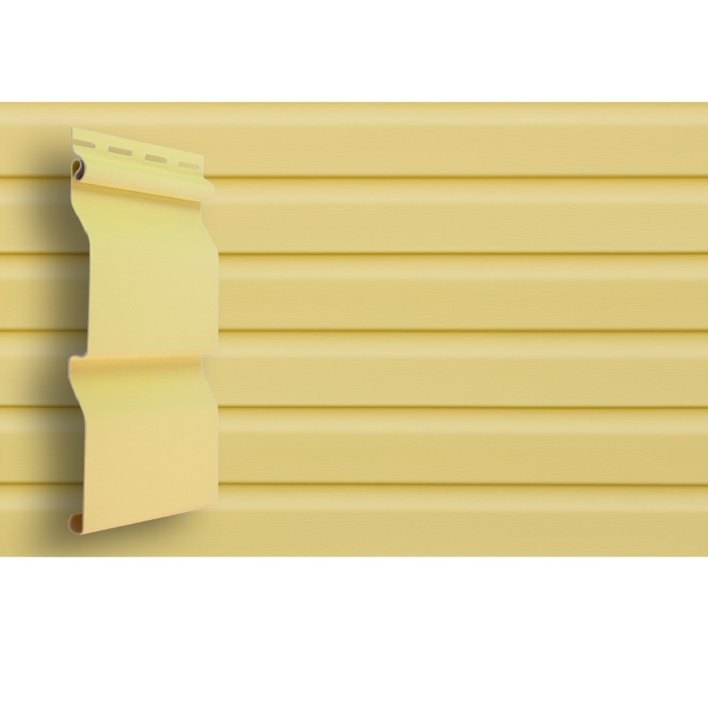 Сайдинг Grand Line Classic Корабельная доска D4 золотой песок 3660 мм