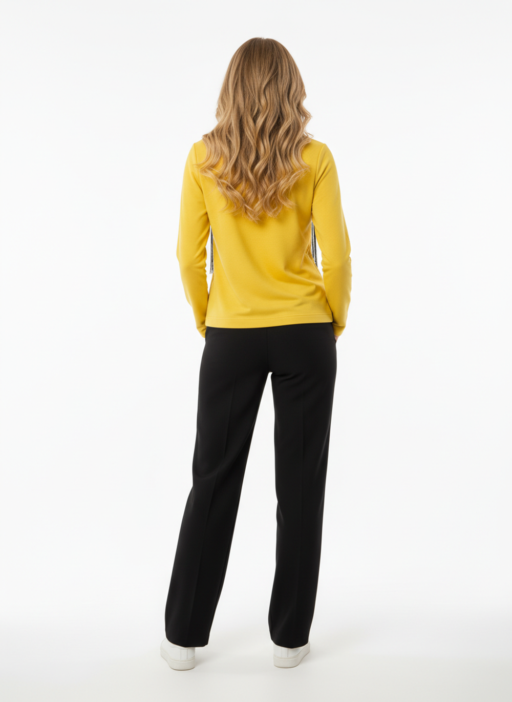 Лонгслив Настроение, цвет Манго