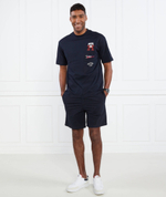 Шорты Karlos-DS-Shorts BOSS BLACK - темно-синий(50487762)