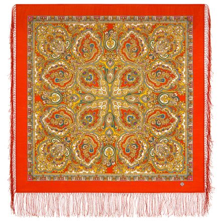 Павловопосадский платок Русское золото 529-4