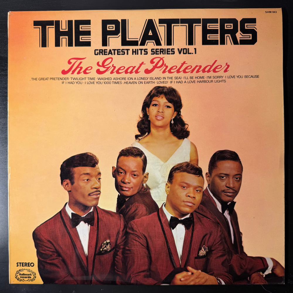 The Platters ‎– The Great Pretender (Англия 1974г.)