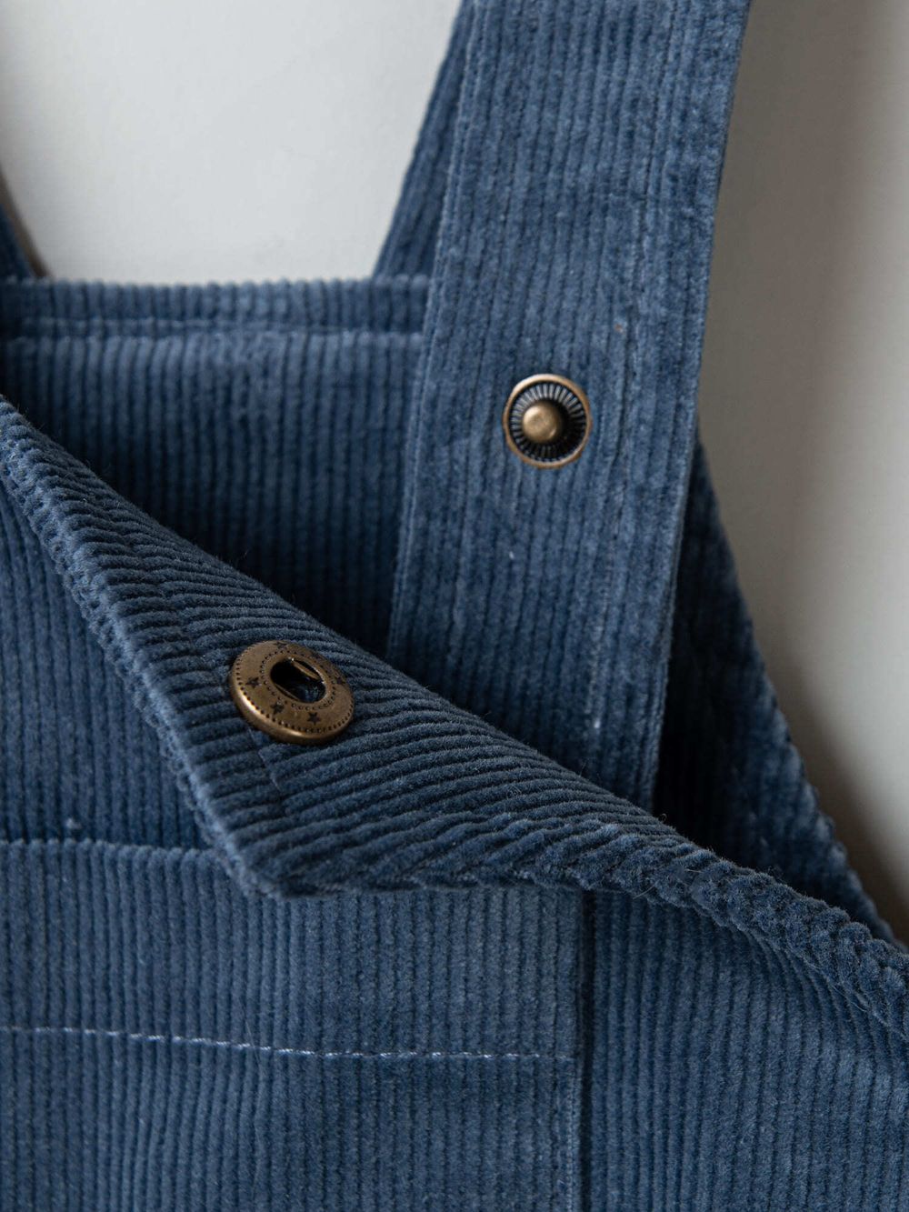 Полукомбинезон вельветовый "Деним" 0+