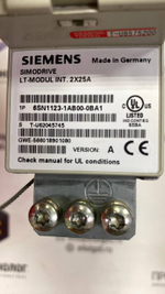 Siemens Simodrive 6SN1123-1AB00-0BA1 б/у