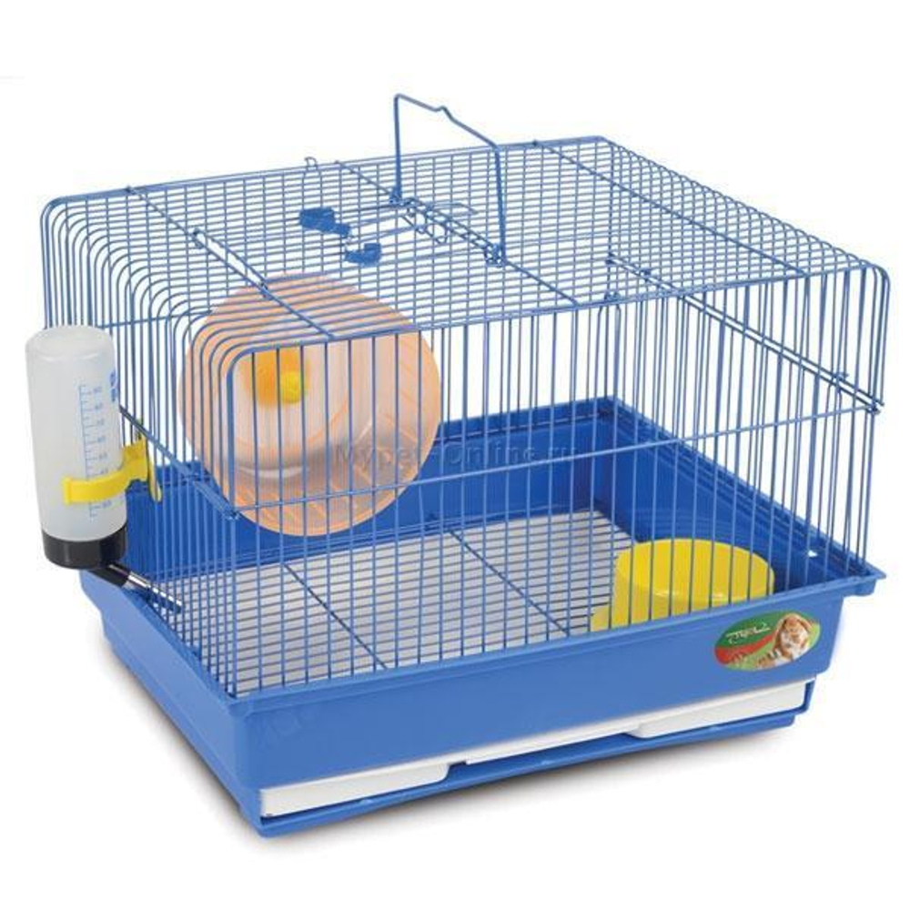 Клетка YD415 для мелких животных, эмаль, 340*280*250мм, Triol