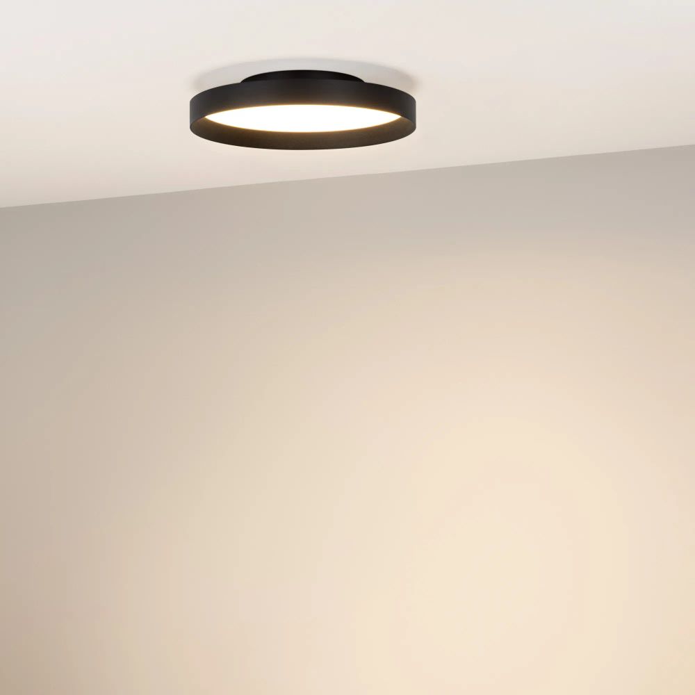 Светильник SP-ESTELY-R350-30W Warm3300-MIX (BK, 80 deg, 230V, TRIAC) (Arlight, IP20 Металл, 5 лет) 054794