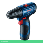 Дрель-шуруповерт Bosch GSR 120-LI Professional с 2-мя АКБ, кейс (06019G8000)