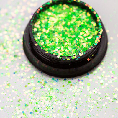 АФН, Глиттер "Megamix" в черной банке QTA07, 1 шт