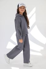 Костюм для девочки Сибирь-1 Виотекс СЕРЫЙ