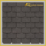 Гибкая черепица Docke PIE EUROPA SLATE 3.1м2/уп Серый