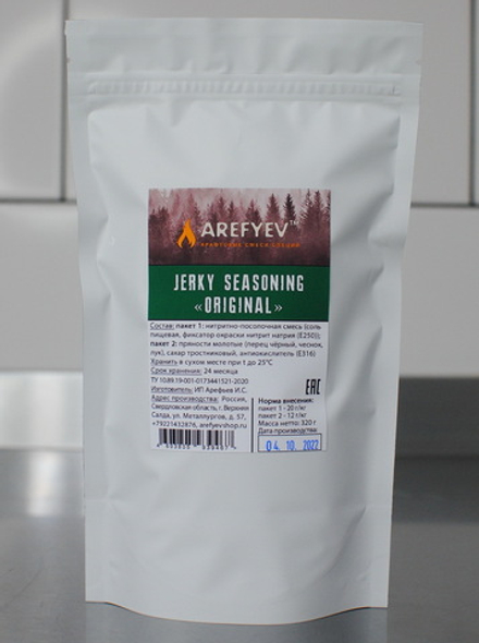 Jerky Seasoning "Original". Смесь для джерок.