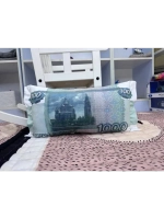 Подушка рубли 1000 дакимакура тысяча 50х25 см