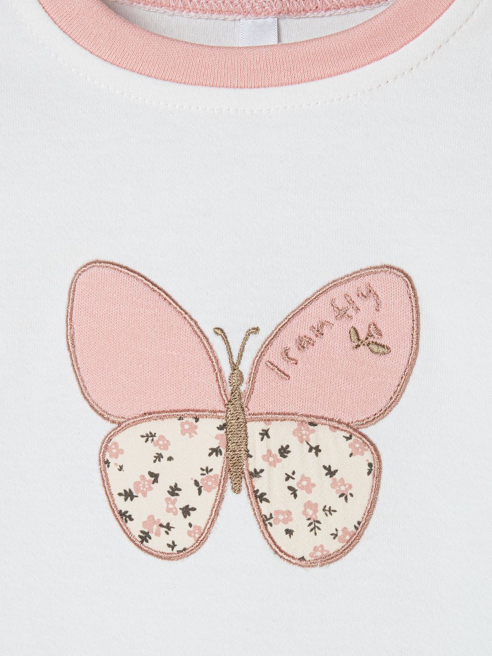 Лонгслив "Бабочка" с принтом 0+