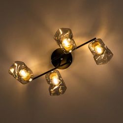 Citilux Клаус CL134145 Люстра потолочная Чёрная