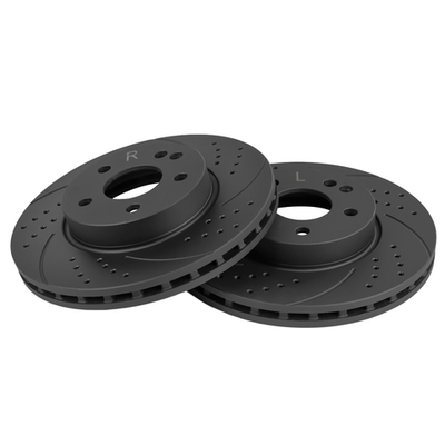 Диск тормозной передний перфорированный PRO-Line с покрытием (компл.2 шт) MB W639 GANZ GIJ10030S