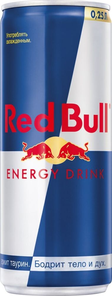 Напиток энергетический б/а Red Bull, 0,25 л