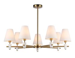 Ambrella Люстра на штанге с абажурами и мрамором Ceramo Classic LH75045