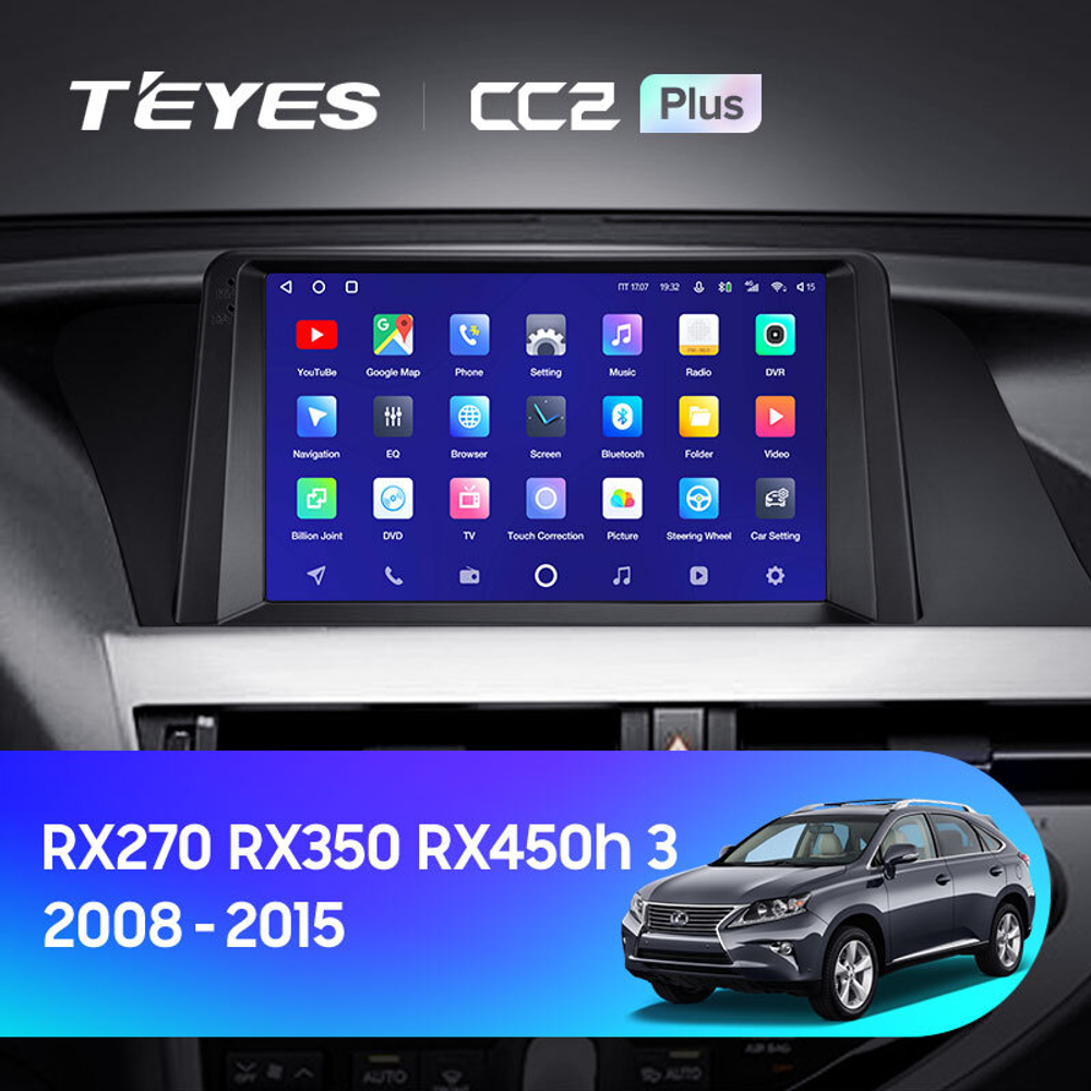 Teyes CC2 Plus 9" для Lexus RX 270 RX 350 2008-2015