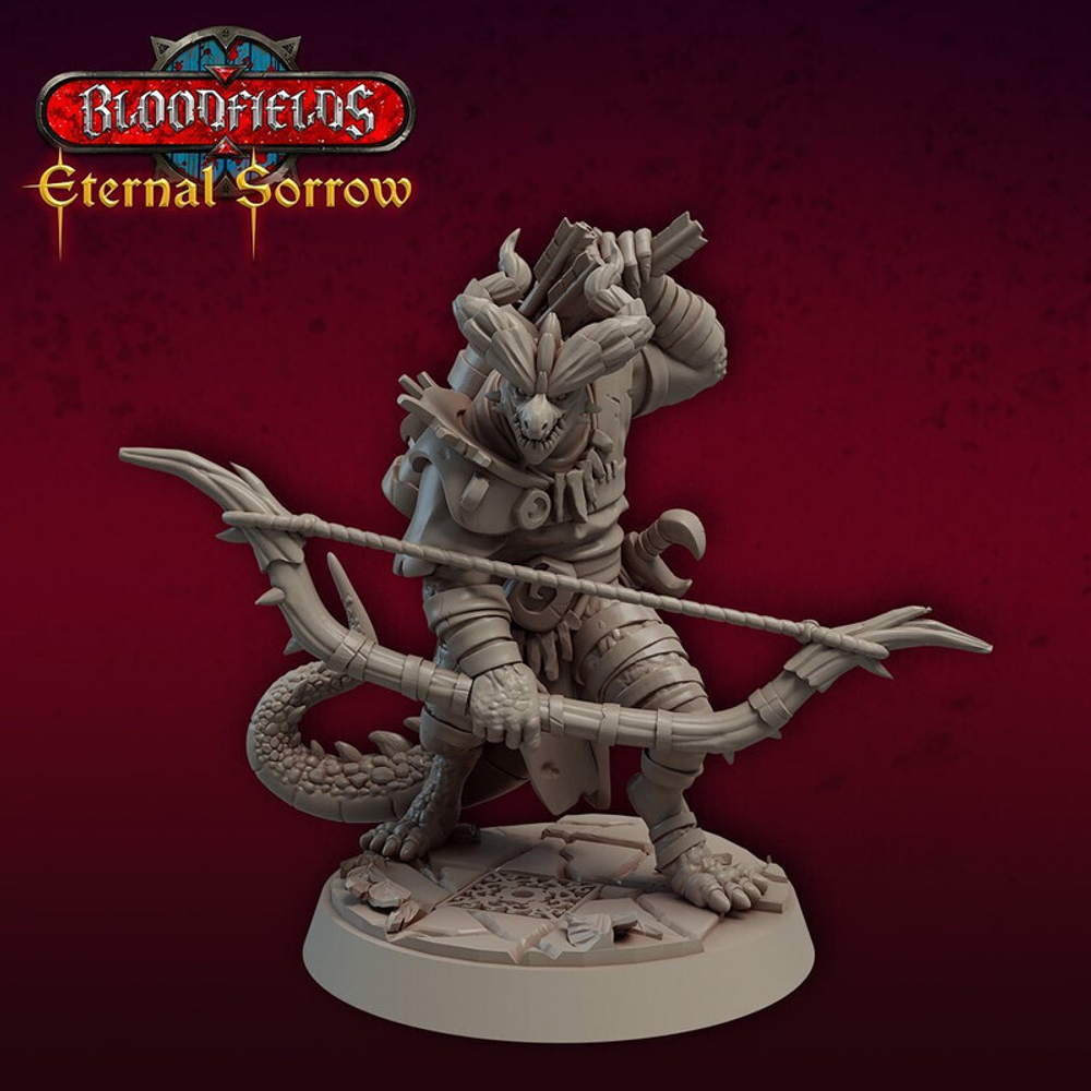 Grand Alliance Chaos Beasts of Chaos Tzaangor Skyfires Драконорожденный миниатюра для dnd, днд, pathfinder, фентези, Настольная игра, НРИ, Варгейм, РПГ