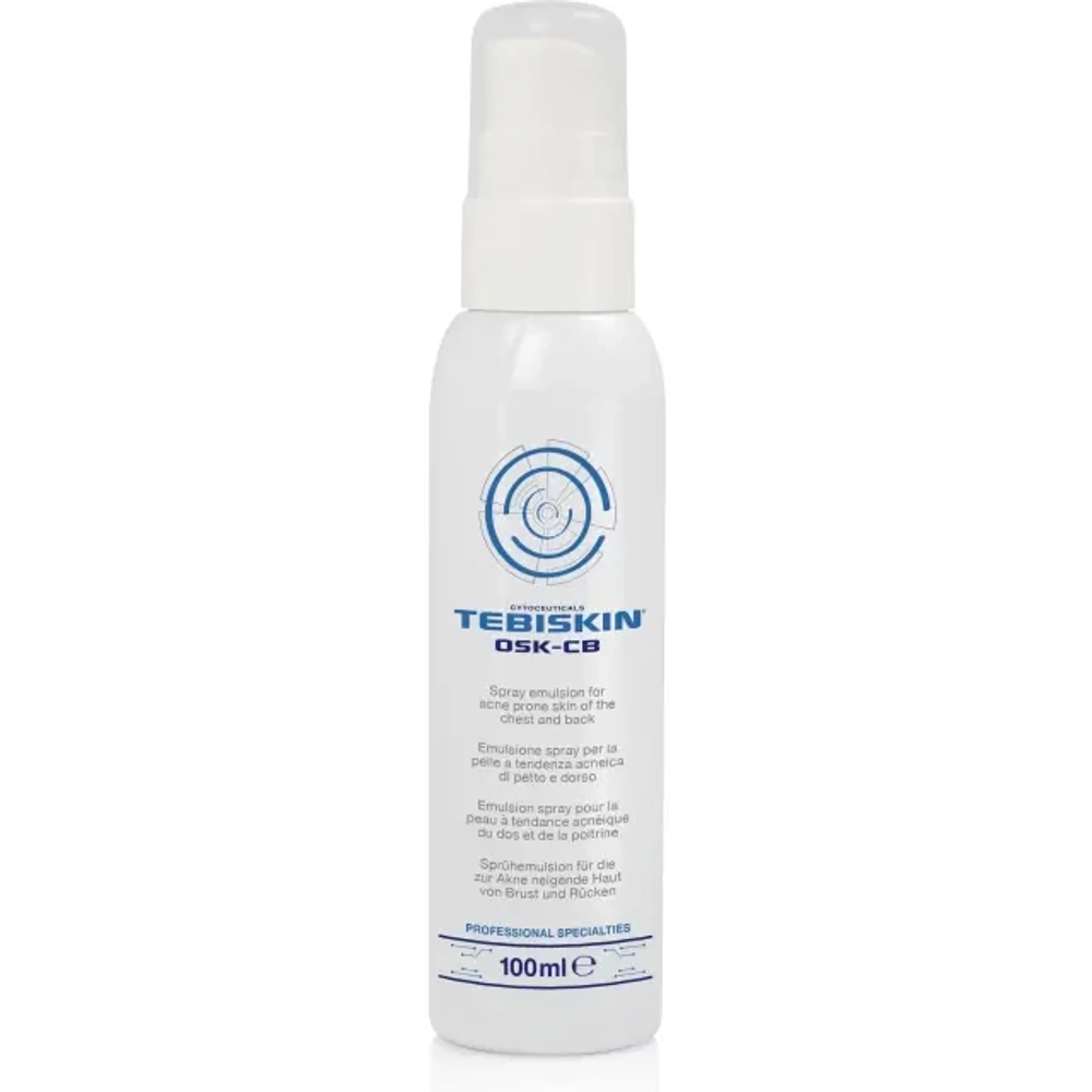 TEBISKIN Эмульсия для проблемной кожи спины и груди, 100 мл | Osk-CB Spray Emulsion