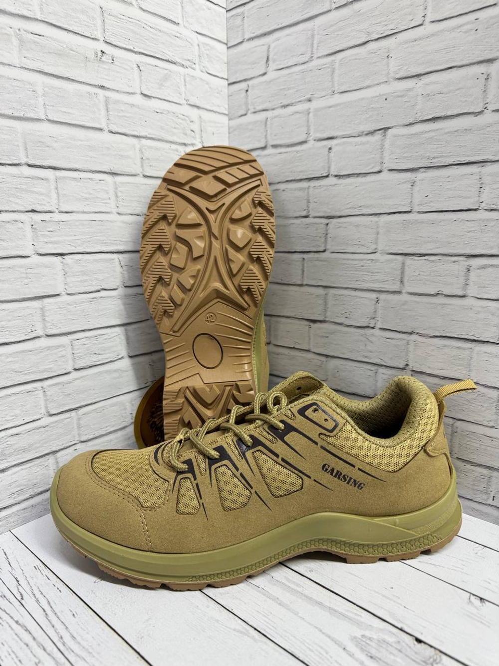 Полуботинки 89 «ALPHA LOW» песок