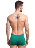 Хлопковые мужские трусы-боксеры (Размер: M) (Цвет: черный)